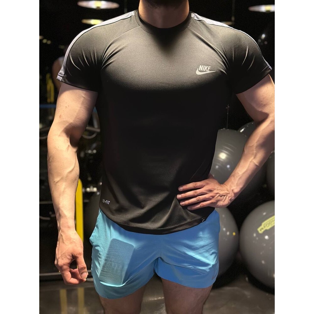 Çizgili nike Tshirt