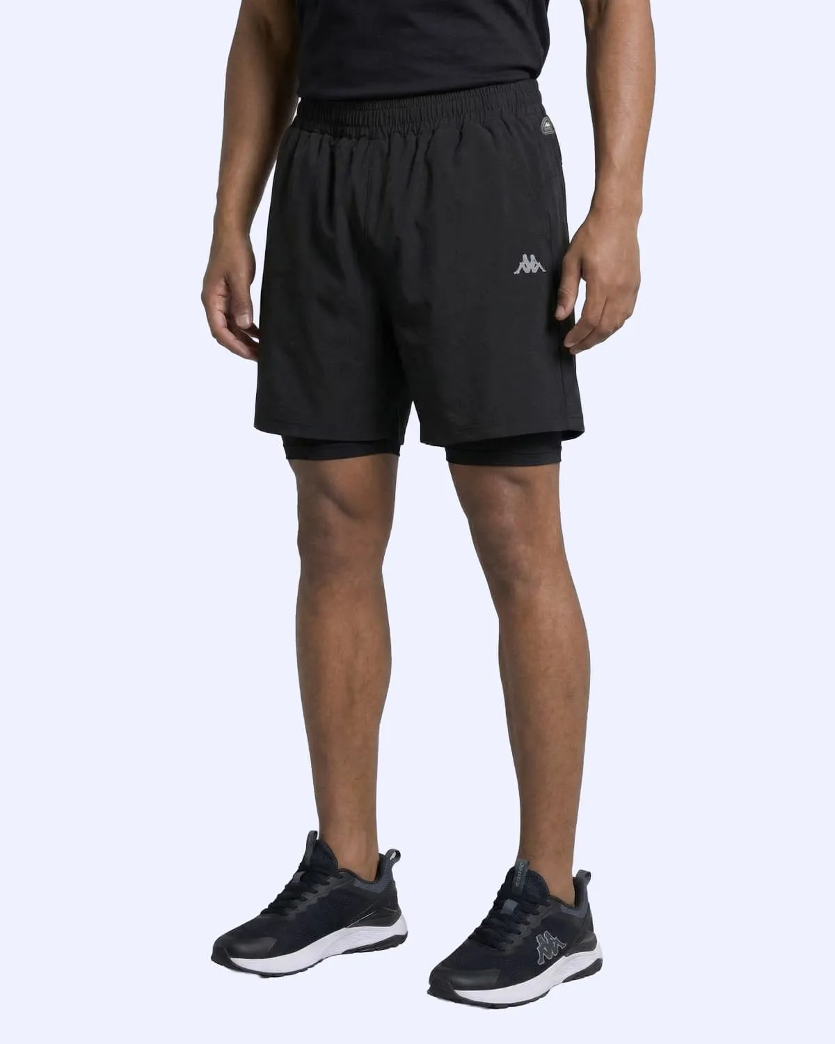 Edan Short Erkek Siyah Regular Taytlı Şort