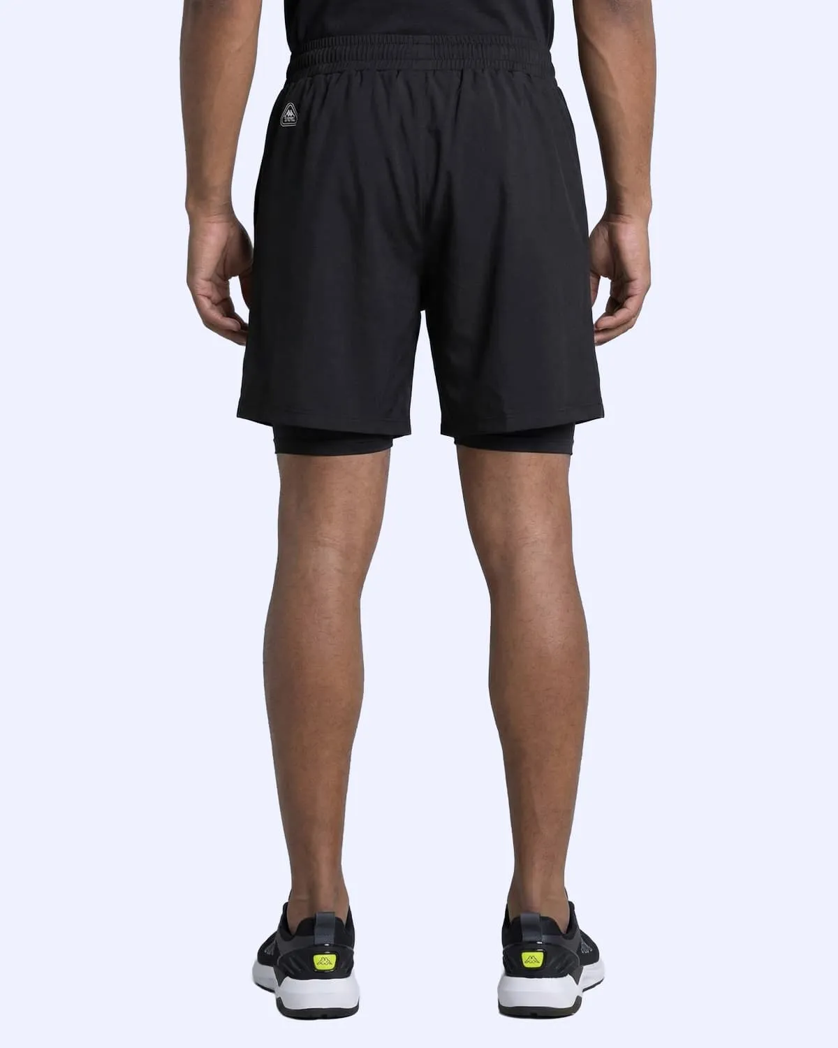 Edan Short Erkek Siyah Regular Taytlı Şort