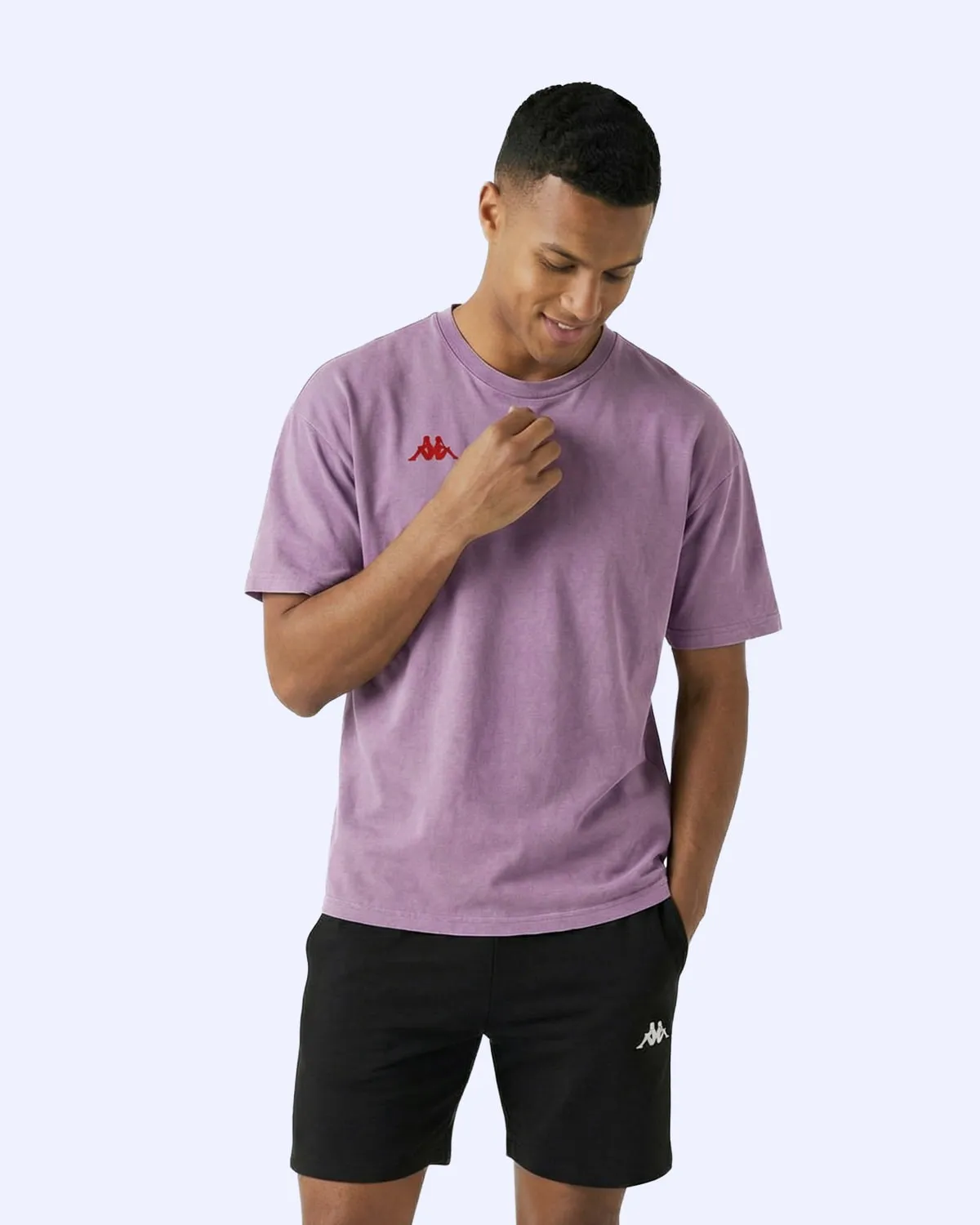 Jona Tshirt Erkek Mor Oversize Tişört