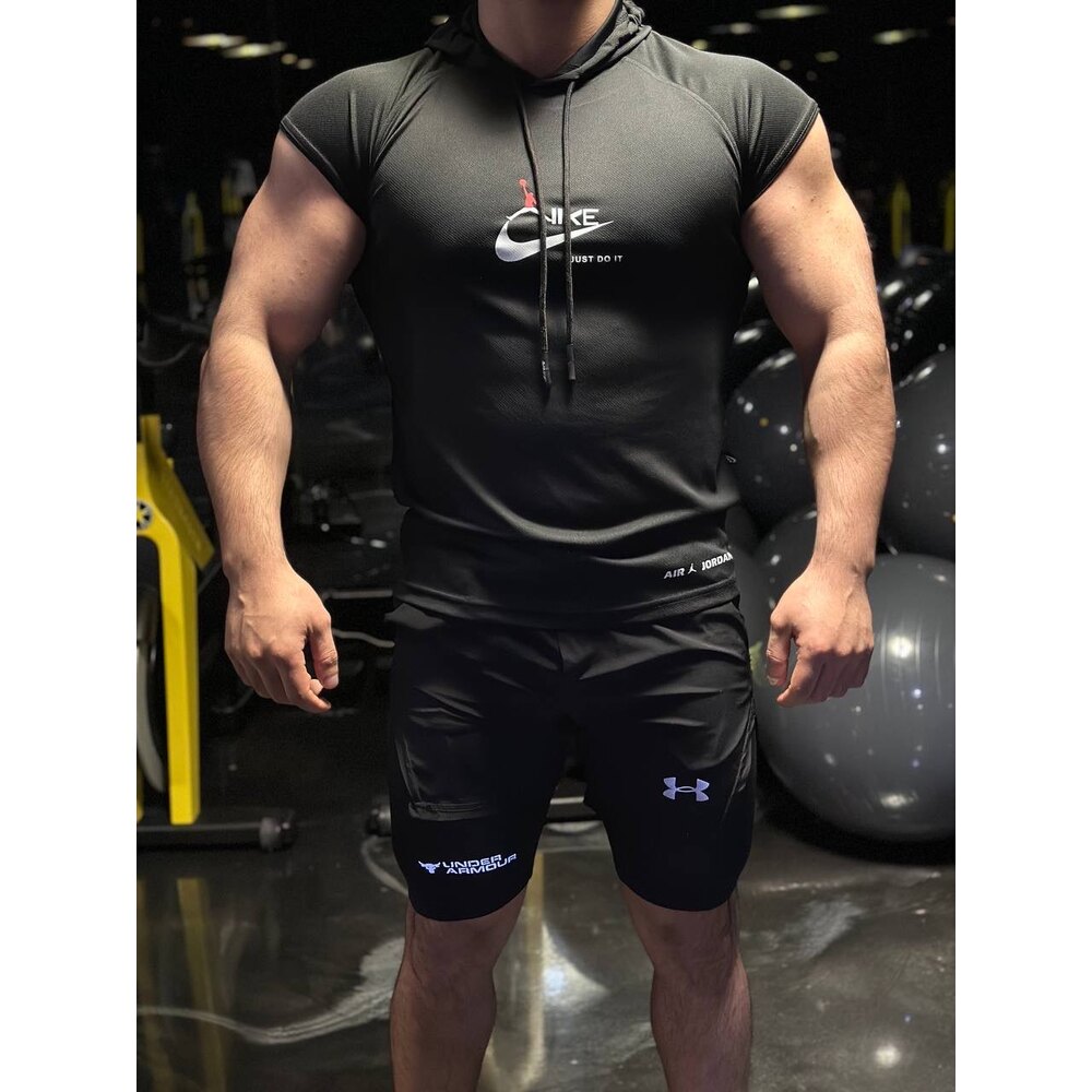 Kapşonlu nike tshirt