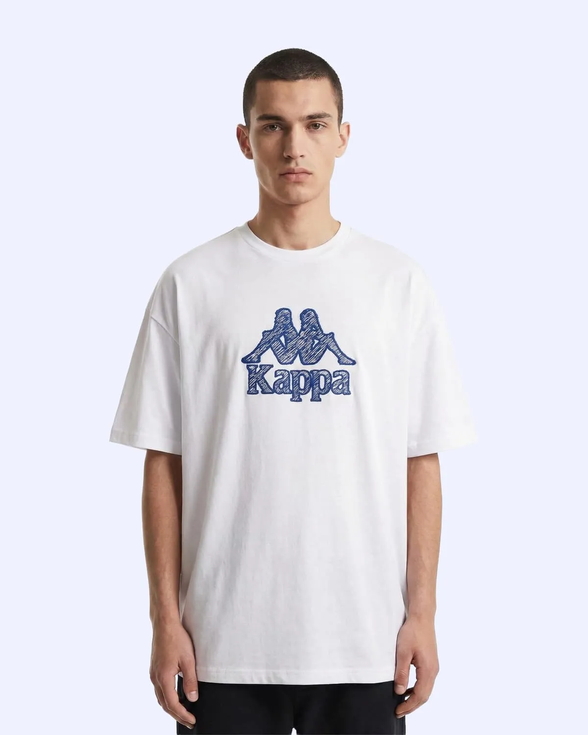 Linea Erkek Beyaz Oversize Tişört